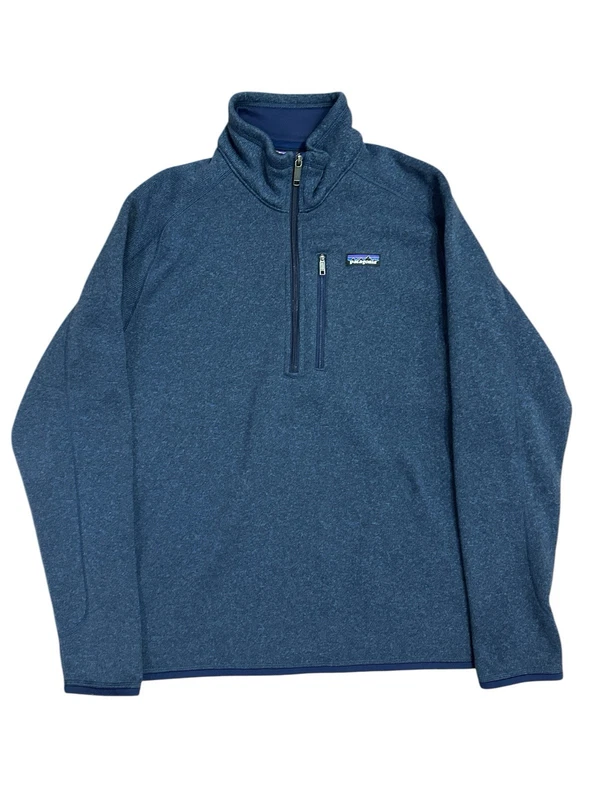 patagonia better sweater half zip up fleece pullover sweater