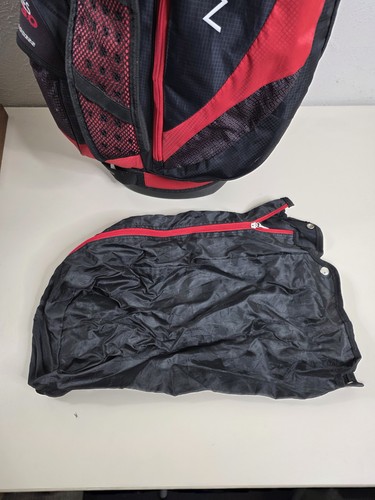 Maxfli U / Series 3.0 Golf Bag 6 Way Stand Carry Red Black With Rain Cover - Picture 3 of 15