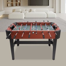 Foosball Table 1.2m Durable Soccer Game Room Family Arcade Indoor Sports Play