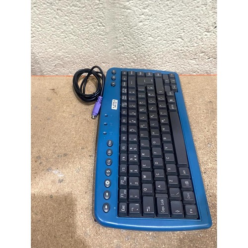 Vintage Monterey K371 Tastatur blau & schwarz kabelgebunden PS/2 QWERTY (Standards) für PC - Bild 4 von 11