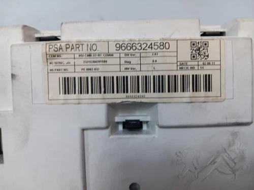 9666324580 Rahmen Instrumente für CITROEN C5 BERLINA Business 2011 4085468 - Bild 3 von 10