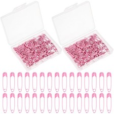 240 Pieces Mini Safety Pins 0.75inch Metal Pins for Clothes Sewing Arts Craft...
