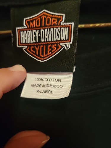 Vintage Harley Davidson T Shirt 2007 INNSBRUCK AUSTRIA SCHWARZ HERREN XL - Bild 7 von 7