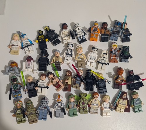 Stars Wars Lego Minifigur 40 Lot
