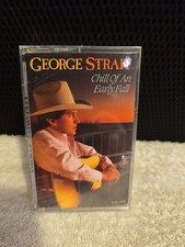 George Strait Chill of An Early Fall COUNTRY Cassette Tape - NEW  Sealed 