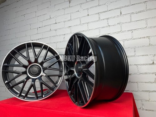 4X 22" AMG Vielspeichenräder SCHWARZ 5X112 passend für Mercedes Benz GLE GLS SUV - Bild 16 von 22