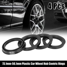 4pcs Plastic 73.1mm To 56.1mm Car Hub Centric Rings Wheel Bore Center Spacer 4pcs Plastic 73.1mm To 56.1mm Car Hub Centric Rings Wheel Bore Center Spacer