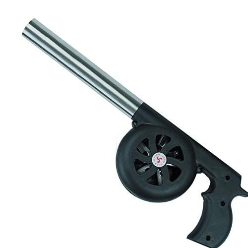 Outdoor Cooking BBQ Fan Air Blower,Mini Hand Crank Fan Air Blower Grill Picni... - Picture 2 of 8