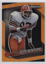 2025 Panini Prizm Black Orange Prizm 7/49 Ozzie Newsome #30 HOF