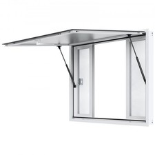 VEVOR Concession Window for Food Truck,48"x36"Aluminum Alloy Service Window,Up t