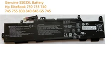 Genuine SS03XL Battery for EliteBook 840 G5 G6 730 735 740 G5 933321-855 US SHIP