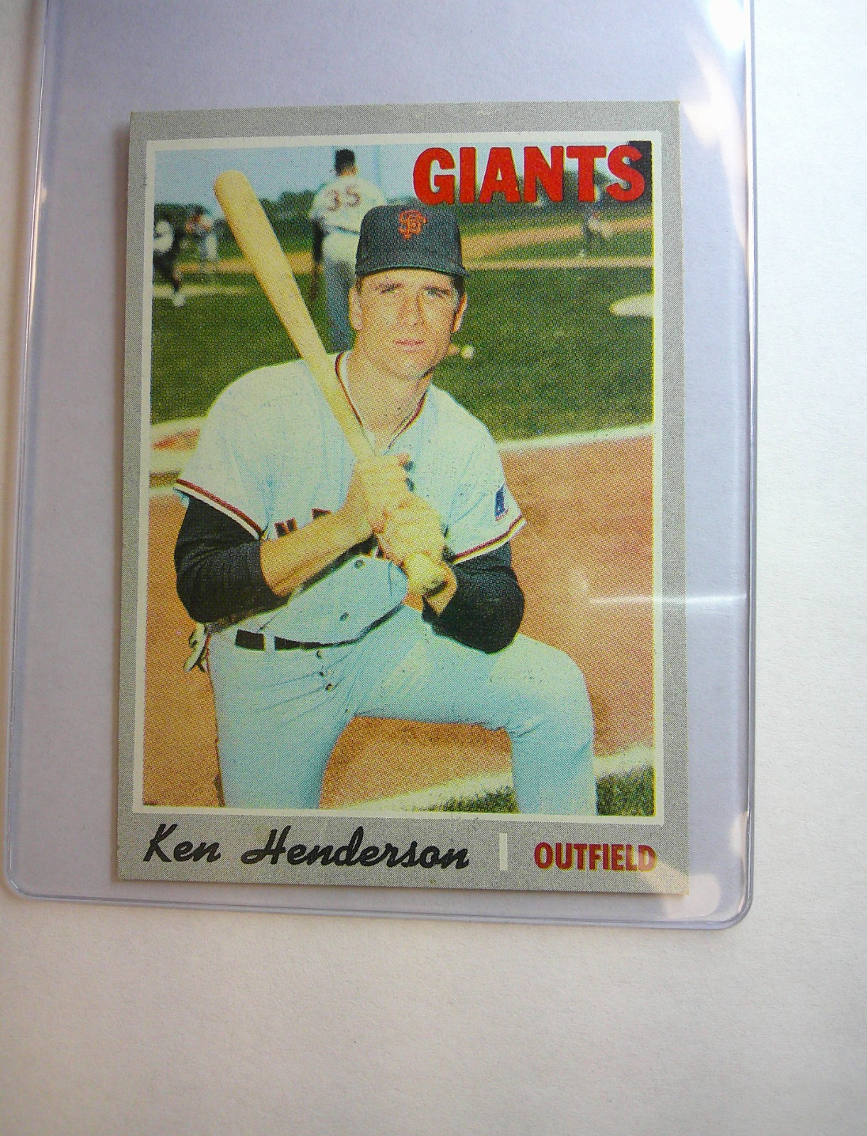 1970 Topps Ken Henderson Base Set - MINT - PACK FRESH 🔥