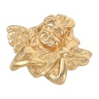 Brass Angel Drawer Knob: Vintage Cabinet Handle Modern Metal Pull Handle