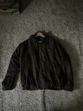 Vintage Weatherproof Suede Jacket Men's XXL Color Brown Pre-Owned No Defects