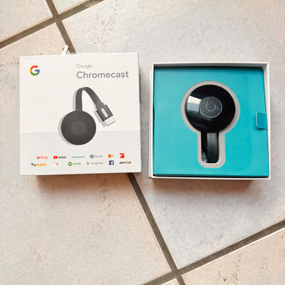 NEU: Google Chromecast 1. Gen HDMI WLAN Media-Streaming-Dongle 1080p