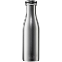 Lurch Isolier-Flasche Gesandstrahlter Edelstahl 0,5L