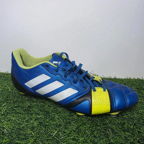 Botas de fútbol Adidas Nitrocharge 1.0 para hombre - Tachuelas intercambiables - Reino Unido talla 8 - Imagen 5 de 7