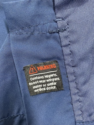 Scottevest RFID Travel Vest Men’s XL Blue Utility Hiking Tactical 26 Pockets - Picture 7 of 17