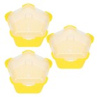  3 Pcs Anzucht Schalen Tablett Kunststoff Keimungsschalen Pflanzgefäße