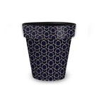 Briarwood Lane Blue Geometric Small Planter