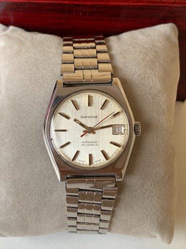 Reloj Sandoz Vintage Años 70 Automático Clásico Elegante Hombre 35mm... - Imagen 6 de 24