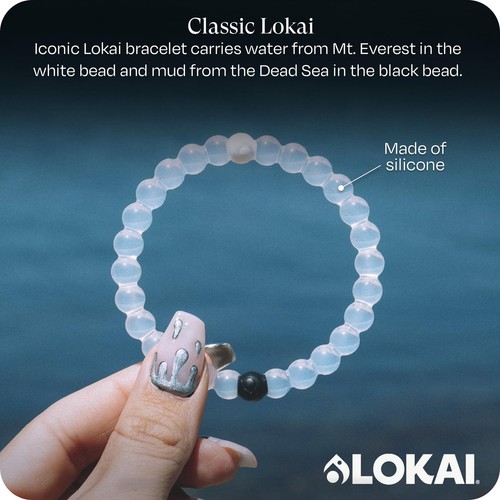 Beaded Bracelets for Women & Men, Classic Clear Style - Mental Health Awareness - Picture 2 of 6