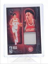 JALEN JOHNSON 2024-25 PANINI SILHOUETTE NBA RELICS GAME WORN PATCH Q4221