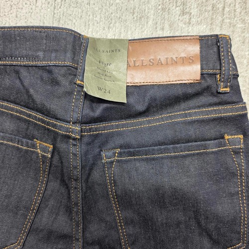 AllSaints Flare Fit Women's Jeans size W24 NWT MSRP1 $178 - Picture 4 of 9