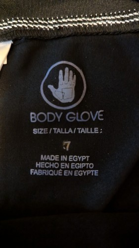 Body Glove Girls Pants Size 7 Black Stretch Leggings Exercise Jogging Casual - Picture 3 of 3