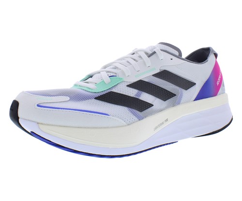 Adidas Adizero Boston 11 Herrenschuhe Größe 12, Farbe: Cloud White/Core - Bild 2 von 5