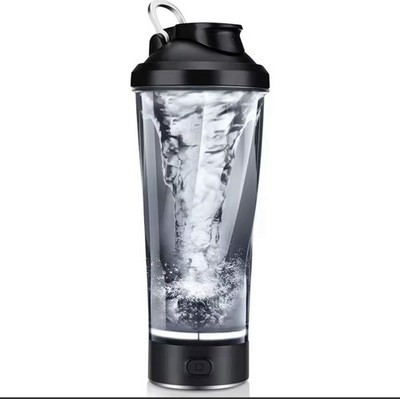 700ml USB Rechargeable BPA-Free Tritan Blender Bottle Leakproof Black