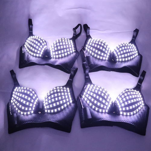 Nightclub Clubwea Ds Costumes Nightclub Bar Clubwear Led Bra Led Costume Light-U - Picture 12 of 12