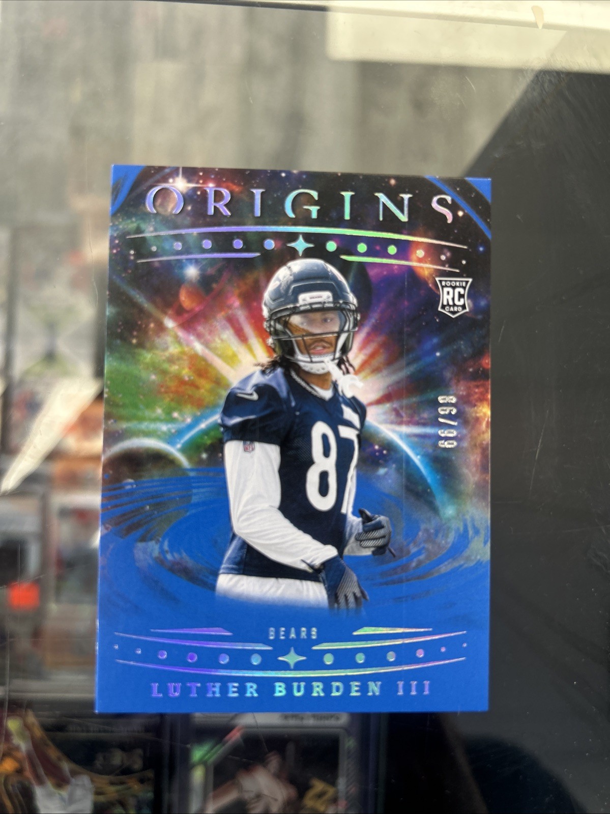 Luther Burden III 2025 Origins FOTL /99 Blue Rookie RC Bears 🔥 #147