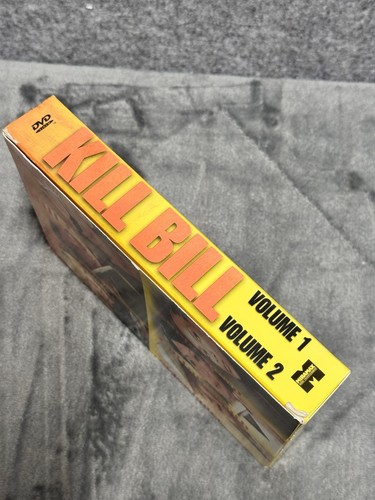 KILL BILL Vol 1 & 2 (2 DVD Box Set) w/ Slipcover Quentin Tarantino Uma Thurman - Picture 4 of 13