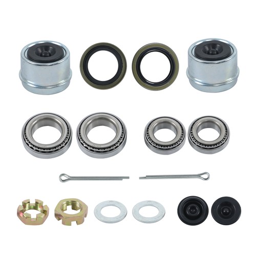 2x Trailer Bearing Kit Fit For 1-3/8" to 1-1/16" 3500Lbs Trailer Axle 171255TB - Picture 5 of 10