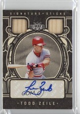 2025 Leaf Lumber Signature Sticks Pewter /3 Todd Zeile #SS-TZ1 Auto 17uv