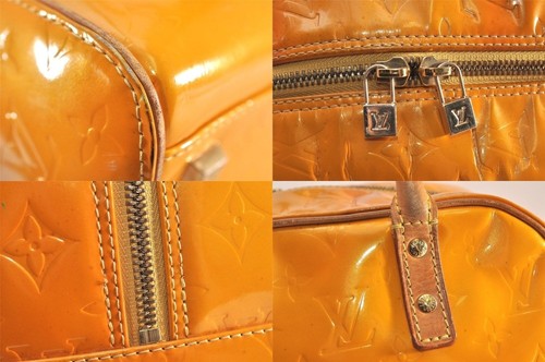 Louis Vuitton Monogram Vernis Tompkins Square Handtasche M91102 aus Japan GEBRAUCHT - Bild 8 von 10