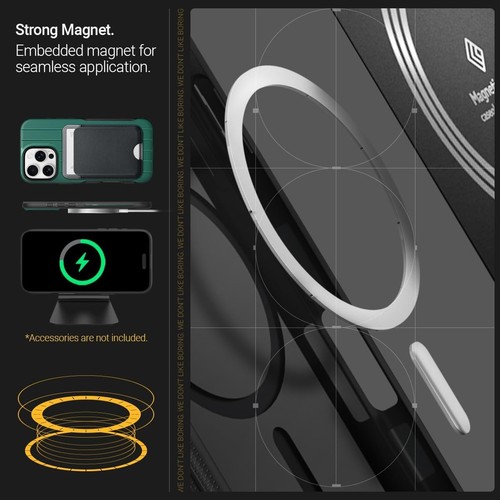 Caseology Custodia Mag Dual Grip per iPhone 16 Pro - Nuova - Foto 8 di 37