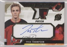 2021-22 SPx Rookie Auto Jersey Patch /35 Tyce Thompson #TT RPA Patch Auto RC