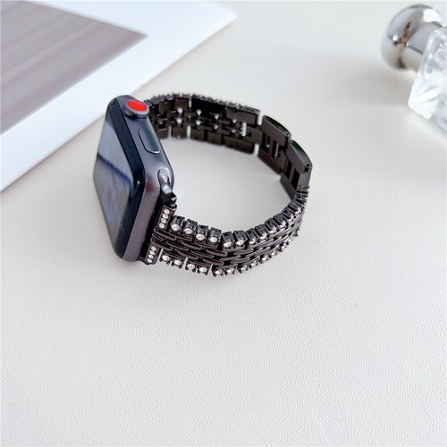 Correa de pulsera de lujo para Apple Watch 9 8 7 6 5 SE Ultra 2 40/44/41/45/49 mm - Imagen 4 de 12