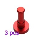  3 Pack Door Hangers for Bathroom Wall-mounted Coat Hook Bag Hooks