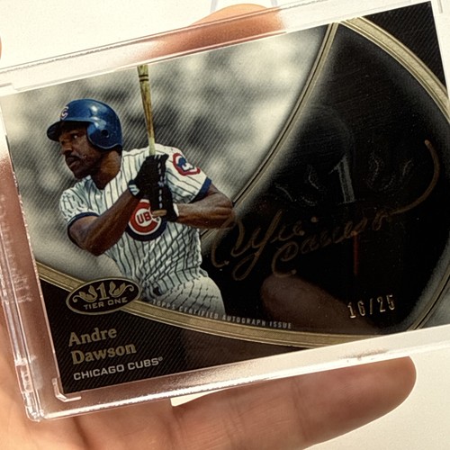 2020 Topps Andre Dawson Tier 1 Talent Autograph Bronze Auto 16/25 #tita-ada Cubs - Picture 3 of 4