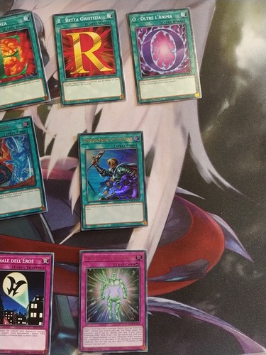 Mazzo Attacco Eroi Structure deck sleeves dado Neos carte promo Yu-gi-oh! yugioh - Foto 8 di 14