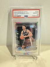2023-24 Panini Donruss Optic - Rated Rookie Victor Wembanyama #225 Holo Prizm 