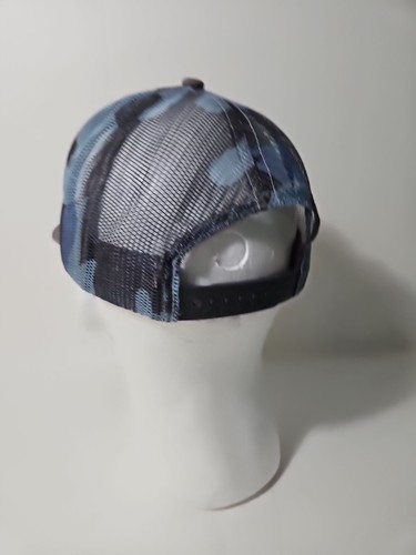 Cornwell Adjustable Snapback Trucker grau/blau Camo Mesh Outdoor neu unbenutzt - Bild 4 von 8