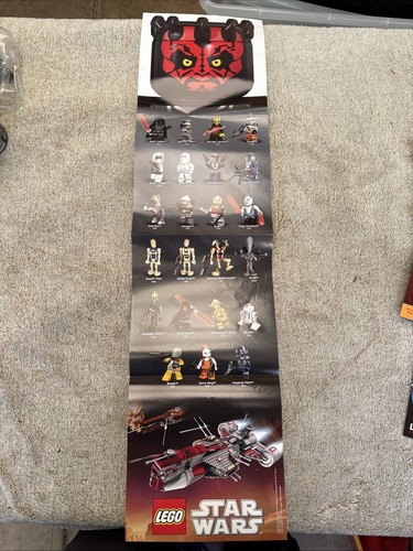 Lego Star Wars 2011 Minifigure Gallery Poster
