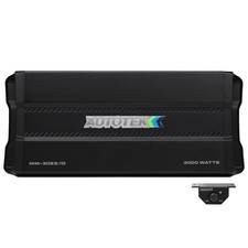 AUTOTEK MM-3025.1D MEAN MACHINE 3000W MAX COMPACT CLASS-D MONOBLOCK AMPLIFIER