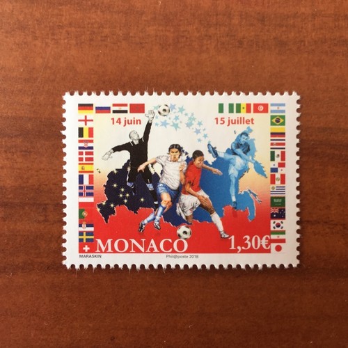 Monaco Num 3135 MNH Fútbol EN Rusia