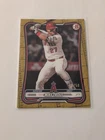 2026 Bowman Mike Trout Gold Scoreboard 20/50  #100 Angels
