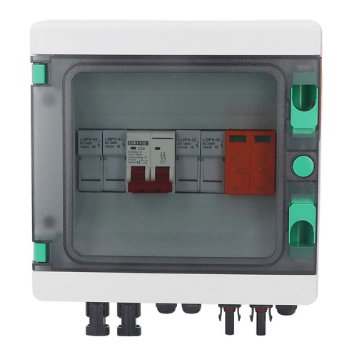 PV Combiner Box 2 String Waterproof Solar Combiner Box With 15A 32A^ - Picture 5 of 24
